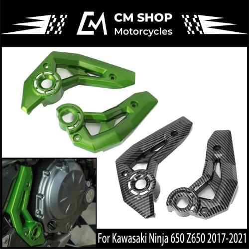 Motorcycle Frame Cover, Carbon Fiber Car Cover, Applicable To Kawasaki Ninja 650 Z650 2017-2021 Model