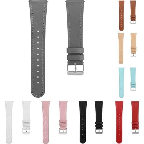 Fashion Genuine Leather Watch Band Strap Replace For Fitbit Versa 2 Lite Smart Watch Bracelet Wristband Women Leather Strap