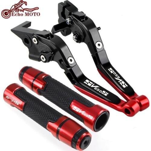 Motorcycle SV650S 1999-2012 Brake Clutch Levers Handlebar Hand Grips For SUZUKI SV 650 S 2000 2001 2002 2003 2004 2005 2006 2007