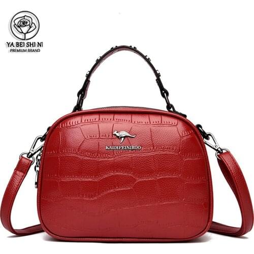 New Style Multi-color Fashion Small Square Bag High-quality Leather Ladies Purse Stone Pattern Designer Womens Shoulder Bag2021