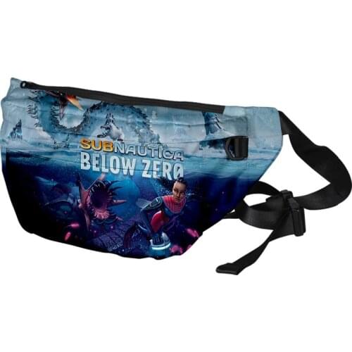 Subnautica Below Zero 3D Merch Large capacity breast pocket waist streetwear breast pocket hiphop high quality outdoor