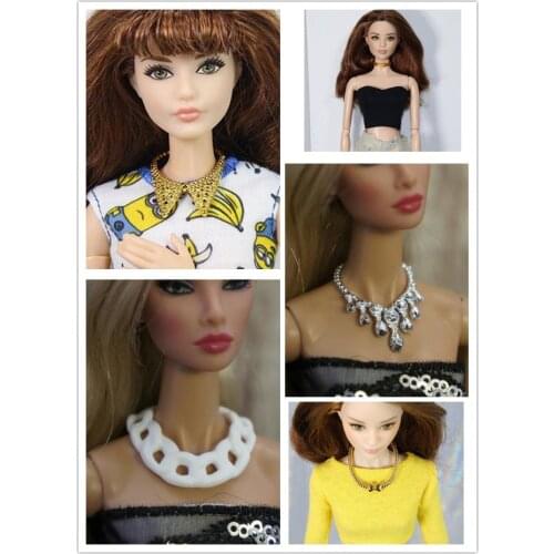 Original Doll Accessories Necklace Hair Bands for Fashion 1/6 Doll