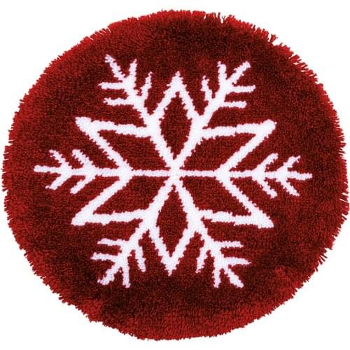 Preprinted Canvas Pattern DIY Latch Hook Rug Kits for Adults - Beginners - Kids Includes Hook Tool Home Decoration