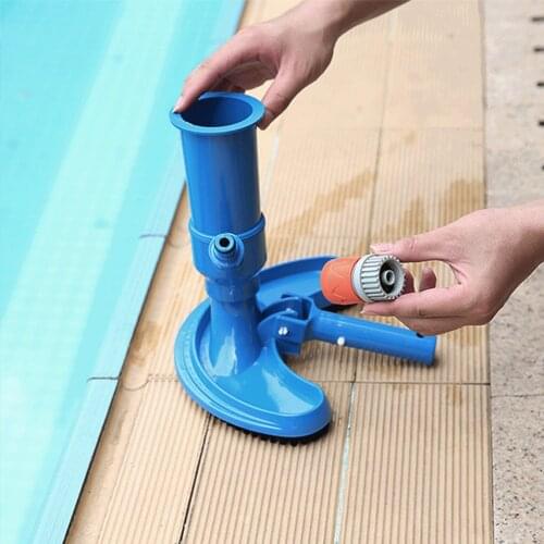 Swimming Pool Vacuum Cleaner Cleaning Disinfect Tool Semicircular Suction Head Pond Fountain Spa Pool Vacuum Cleaner Brush