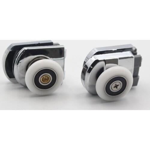 Bathroom Door Rollers Home Pulley Wheels Glass Sliding Aluminum Door Pulley Shower Room Cabin Replacement Doors Hardware