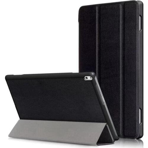 PU Folding Stand Skin Shell Case For Lenovo TAB4 Tab 4 10 TB-X304L TB-X304F TB-X304N 10.1 inch Smart Tablet case +FilmPen