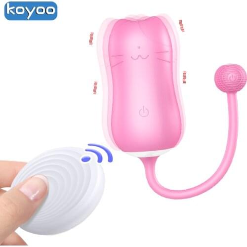 Kegel Exerciser Vibrators for Women10m Wireless Remote Control Soft Silicone Jumping Eggs Adult Sex Toy Sex Products Lover Games