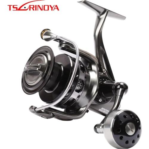 TSURINOYA Fishing Reel BROWN BEAR 4000 5000 6000 7000 9+1BB 12-20KG Max Drag Saltwater Spinning Reel Full Metal Lure Wheel Pesca