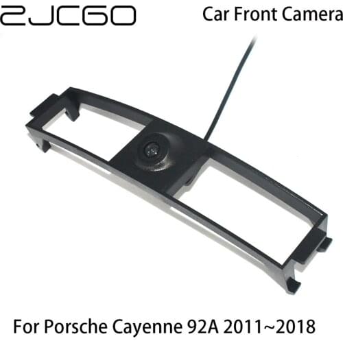 Car Front View Parking LOGO Camera Night Vision Positive Waterproof for Porsche Cayenne 92A 2011~2018