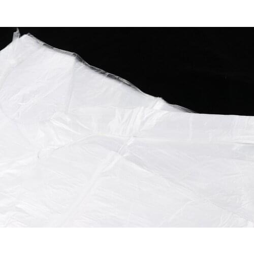 30x Plastic Disposable Hairdressing Capes Perm Gown Hair Dyeing Cloth Salon Tool
