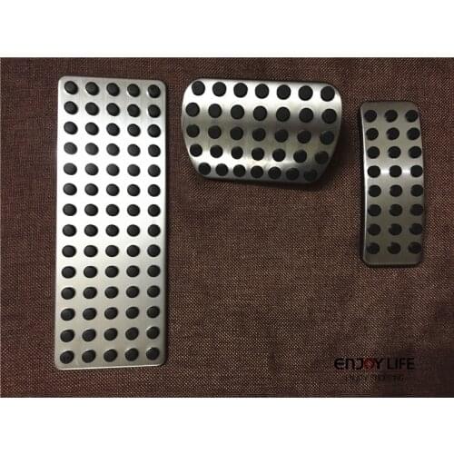 No Drilling! Gas Fuel Brake Footrest Foot Rest Pedal Pad Cover For Mercedes Benz W163 W164 ML250 ML300 ML350 ML400 ML500 AT