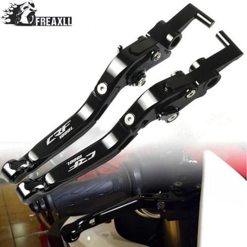 CNC Aluminum Motorcycle Brake Clutch Lever Adjustable Folding Extendable For Honda CRF1000L CRF 1000L 1000 L 2015 2016 2017 2018