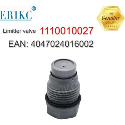 ERIKC Diesel Engine Part Common Rail Pressure Relief Valve 1110010027 Original Common Rail Pressure-limited Valve 1 110 010 027