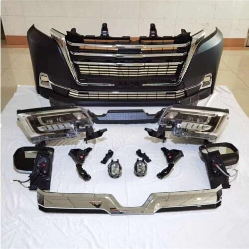 Hiace300 Upgrade kit 2019 hiace bus Upgrade 2020 hiace body kit front bumper head lamp grille