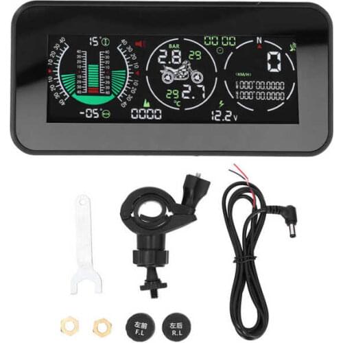 Manos libres handsfree Motorcycle Head Up Display GPS Overspeed Warning Alarm Tire Pressure Monitor for Haulage Motor car