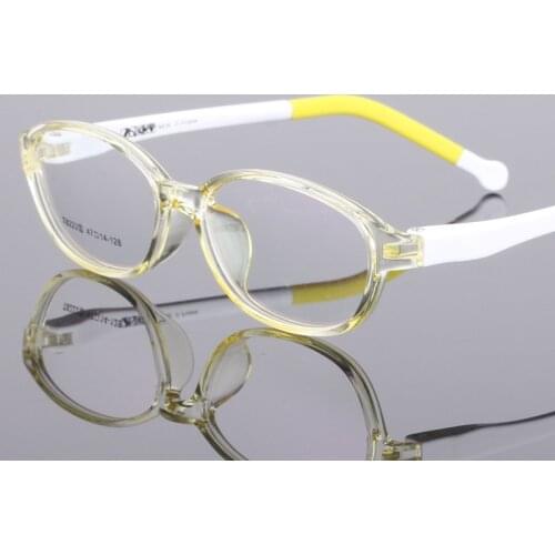 TR90 Trumpet Glasses Boy Girl Eyeglasses Lightweight Flexible Eyewear Frame Children Prescription Glasses frame 8222