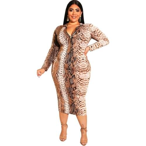 Womens Plus Size Dresses 4XL 5XL Long Sleeve Midi Dress Causal Work Office Big Larger Size Oversized XXXXL XXXXXL Robe Longue