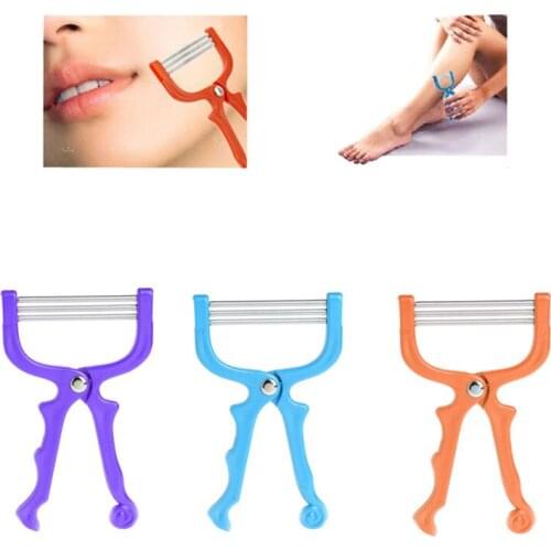 1 Pc New Handheld Facial Hair Removal Threading Beauty Epilator Tool