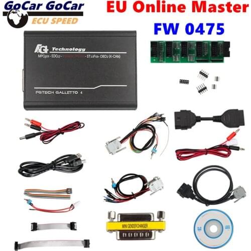 2021 0475 EU Master Online FGTECH V54 Galletto ECU Chip Tuning Tool Support BDM Function FW 0475 Fgtech FG Tech