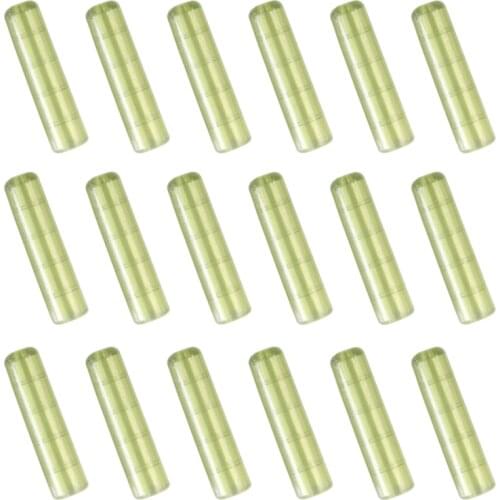 50Pcs 24mm Carp Fishing Hose Stopper Tube Fishing Clips Rig Sleeves Protector Buffer Beads Terminal Tackle Accessories