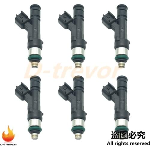 6Pcs OEM 0280158119 Fuel Injectors Nozzle For 2007-2010 Jeep Dodge Chrysler 3.3/3.8L V6