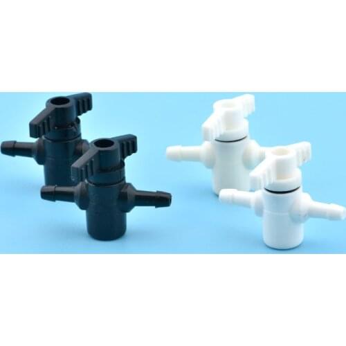 8PCS Large format printer Ciss ink system manual valve 2 ways Flora Mutoh solvent printer bulk ink system valves ink tube switch