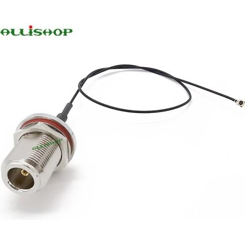 ALLiSHOP 0-3Ghz pigtail Jump N female socket jack connector to U.FL IPX connectors 1.13 cable for PCI Wifi Card Wireless Router