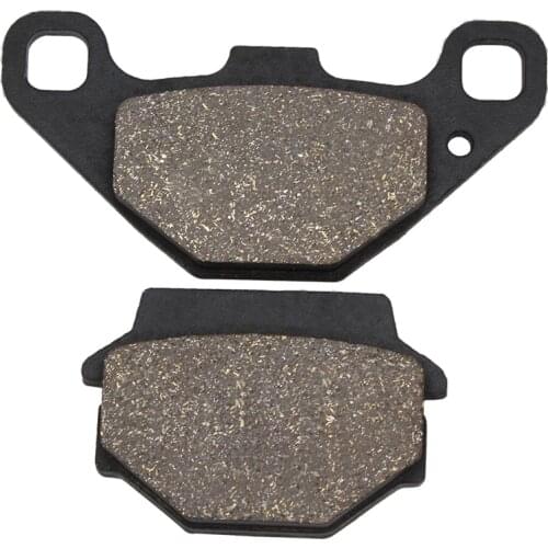 Cyleto Motorcycle Front and Rear Brake Pads for KAWASAKI KX125 KX250 KX500 KX 125 250 500 1986 KTX 250 KTX250 A2 B1 Tecate 85-86