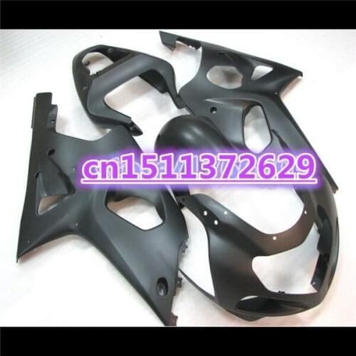 For A GSXR1000 2000 2002 black GSXR1000 2000 2002 00-02 00-02 GSX-R1000 00 01 02 K1 00 01 02 ABS Fairing Set Plastic Kit-Dor