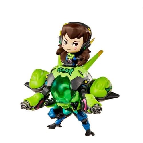 Wrecking Ball Zenyatta D.VA Ash Figure