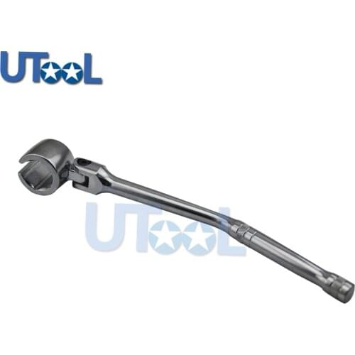 7/8 "22mm oxygen sensor Wrench sleeve socket Flexible Head removal wrench tool precision polishing chrome high quality
