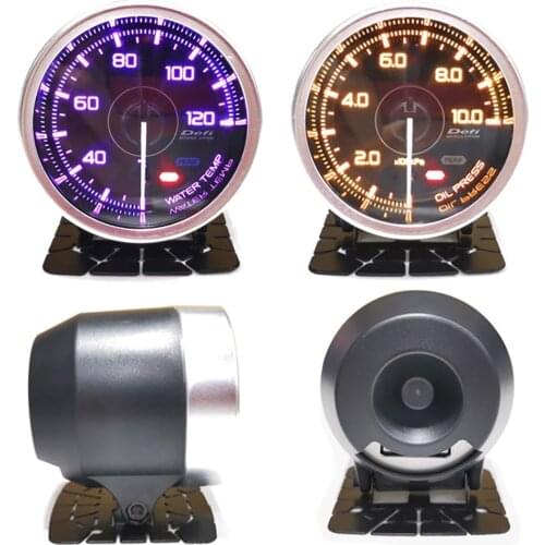 Advance Defi Gauges A1 60mm Defi Water Temperature Gauge RPM Oil Temp Turbine Meter Vacuum Meter Voltage Gauge BT20S09