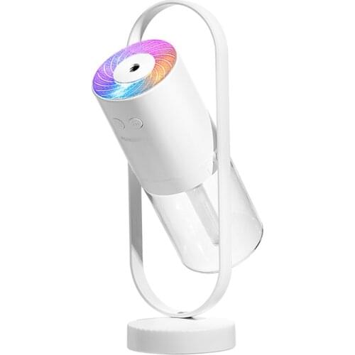 Mini Portable Wireless Usb Charging Humidifier Mute Projection Lamp 360 Rotating Aromatherapy Diffuser For Home Bedroom