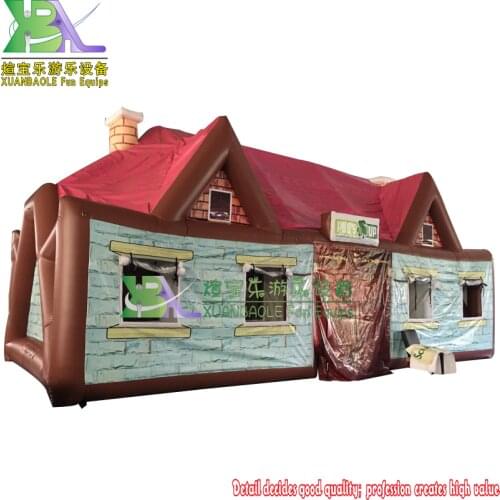 Personal Activity Inflatable mobile pub tent for family party use
