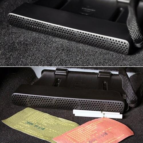 For Peugeot 3008 SUV 2016-2020 Under Seat Floor Rear AC Heater Air Conditioner Duct Vent Cover Grill Outlet Cover Trim