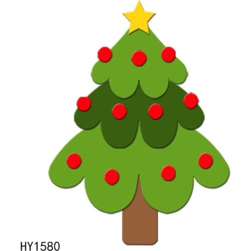 Christmas Tree Cutting Dies HY Wooden Dies Suitable for Common Die Cutting Machines on the Market