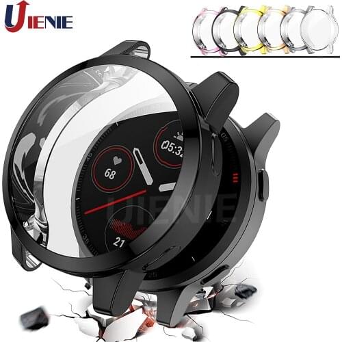 TPU Screen Protector Case for Garmin Venu 2/2S Vivoactive 4/4S Cover Plating Bumper Vivoactive4 Venu2 Protection Cases Shell