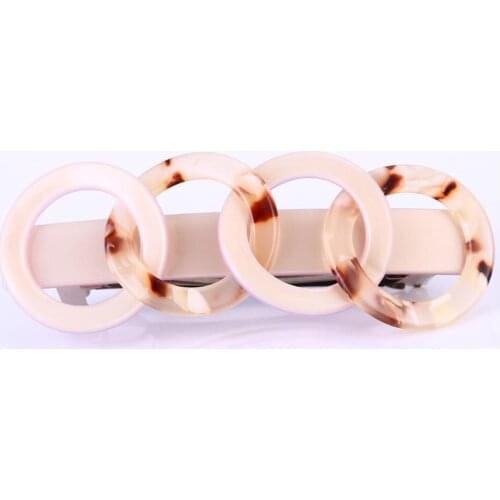 Korean Styles Hair Barrette - Celluloid Acetate Hair Ornament for Women Girls Hair Accessories Jewelry Clip for Tiara Valentines