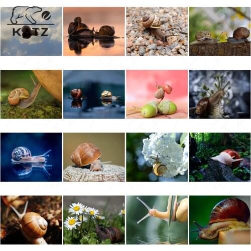 Animal Diamond Painting Diy Handmade Home Decoration Modern Pine Cone Waterside Kissing Snail Cross Stitch Kits Embroidery Diamo