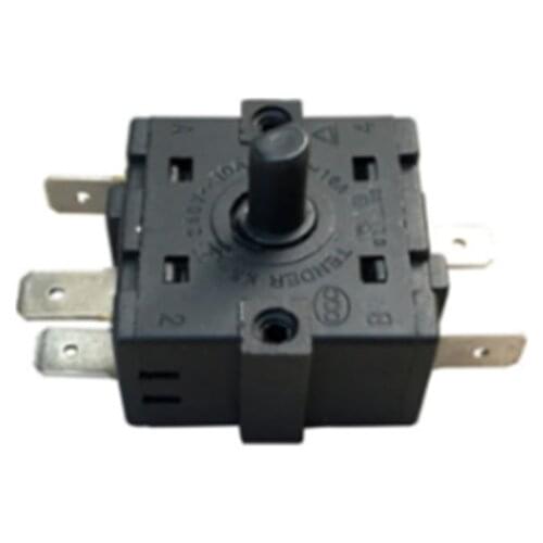 1 PCS Electric Room Heater 3 Position 2Position 3 Pin 5Pin Rotary Switch Selector AC 250V 16A
