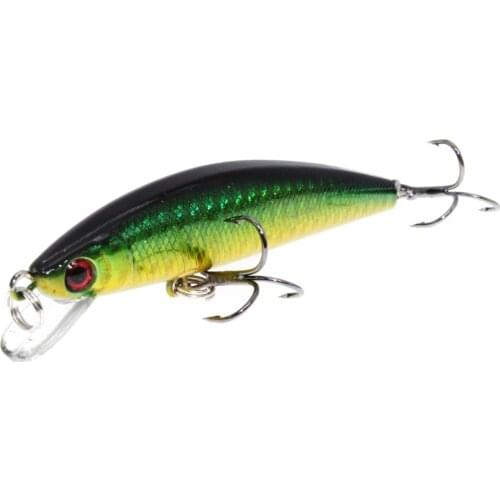 1PCS Crankbait Minnow Fishing Lure Floating Hard Bait 85mm 7.8g Artificial Bait Fishing Wobblers Swimming Carp Fishing tackle