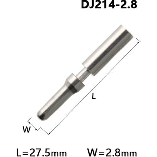 1000 pcs Pcs 2.8 MM Male Female Wiring Socket For ElcetricConnector Crimp Loose Pins Loose Terminals DJ224-2.8A DJ214-2.8