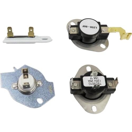 3977767 3387134 3392519 3977393 Thermostat Dryer Thermal for Whirlpool Kenmore