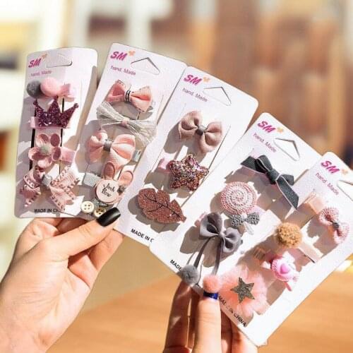 4pc Baby Hair Clips Princess Hairpin Children Hair Clips Accessories for Baby Hair Accessories Girls Kids Hair Ornament Barrette