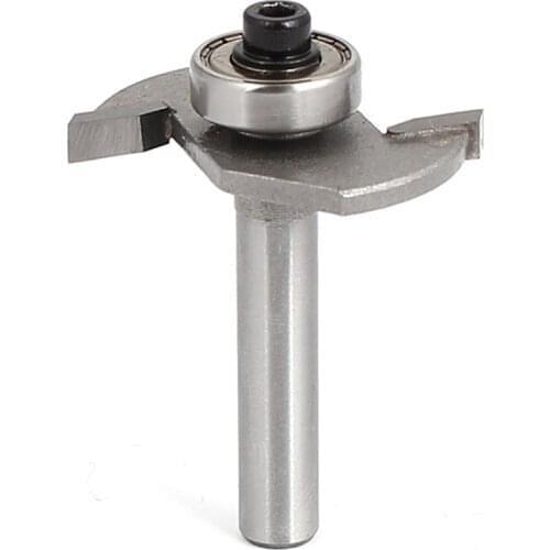 Arcade T Slot Router Bit 1/4" Shank 1/8" Cutting Depth 2 Flutes HSS T-Slot Woodworking Cutter Grooving Tool Cabinets Machines