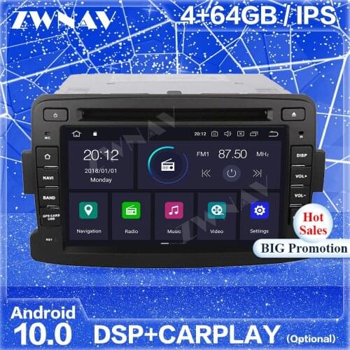 Carplay Android Screen For Renault Duster 2012 2014 2015 2016 Auto Radio Audio Stereo Multimedia Player GPS Navigation Head Unit