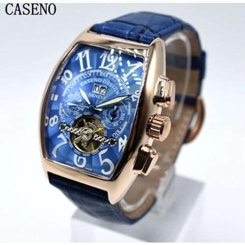 Часы с хронографом CASENO China At AliExpress