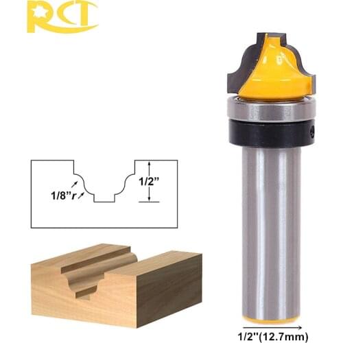 RCT 1/2'' Shank Cabinet Milling Cutters Wood Carbide Router Bits For MDF Plywood Wood Cutter Woodworking Tools