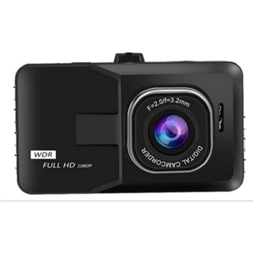 H20 Dash cam 3-Inch Screen 1080P HD Car DVR Recorder Driver Park Monitor for Uber car security camera