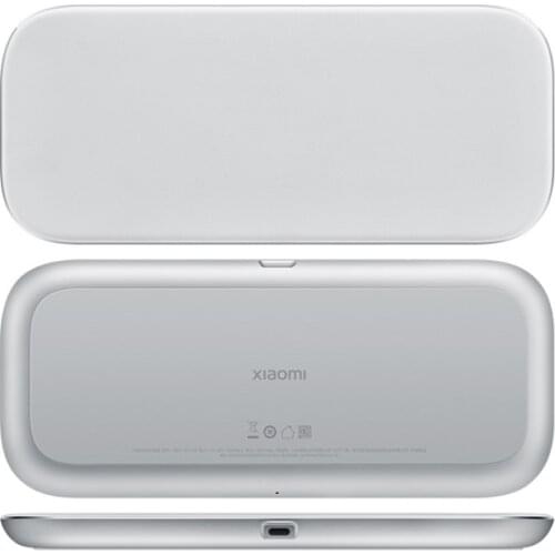 Original Xiaomi Mijia Multi-coil Wireless Fast Charging Board Support 3 Devices At The Same Time Compatible Recharge 20W Max